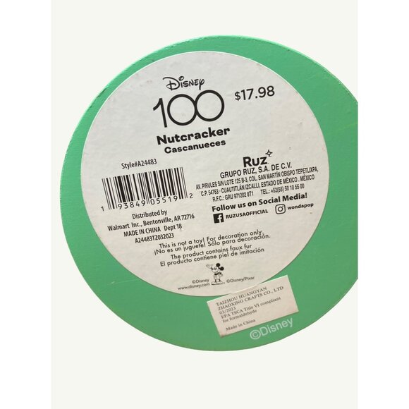 Minnie Mouse Wood Nutcracker Christmas Decor - Picture 11 of 11